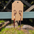 Gauge Friendly Porcupine Quill Earrings